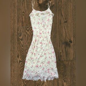 Dreamy vintage floral slip dress from American Eagle Outfitters.